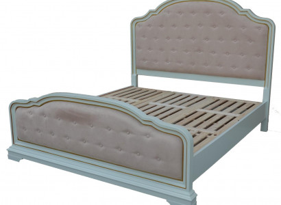 Solid wood bed, double bed, real wood, bedroom, hotel beds, 180x200cm, oak, new